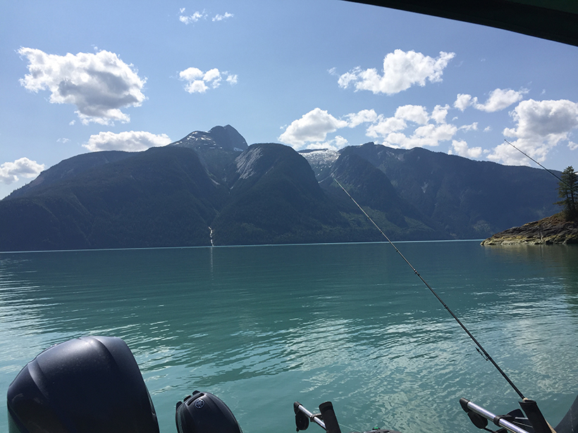 Bute Inlet: view from Schnarr’s Landing Bute Inlet: view from Schnarr’s Landing