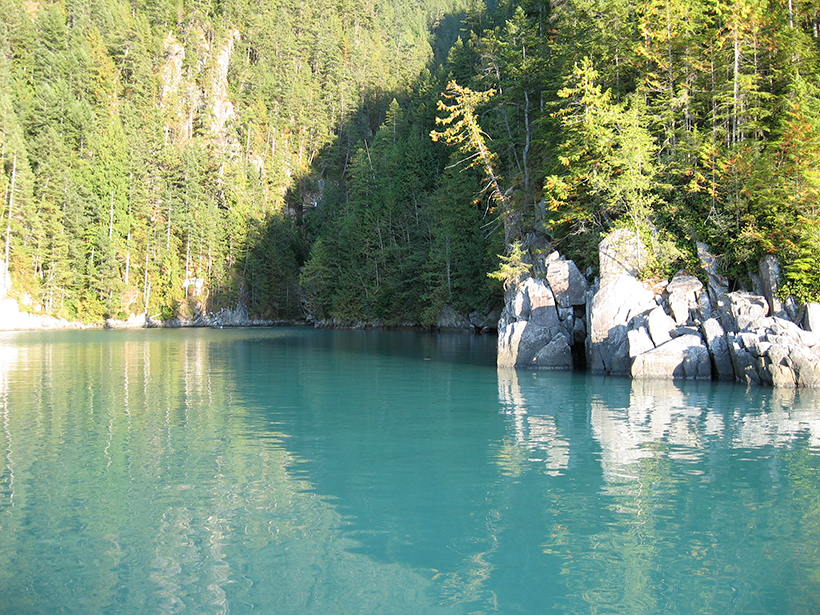 Bute Inlet: near Orford Bay Bute Inlet: near Orford Bay
